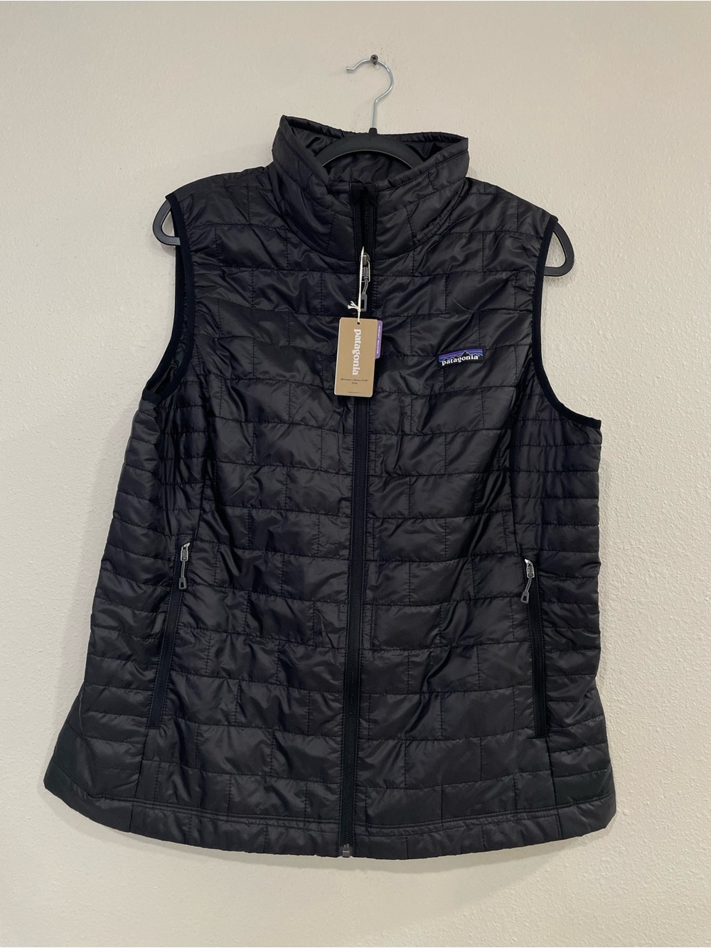Patagonia Black Quilted Down Vest